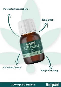 pure cbd tablets 300mg