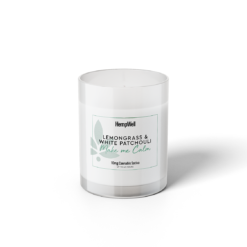 lemongrass and white patchouli candle