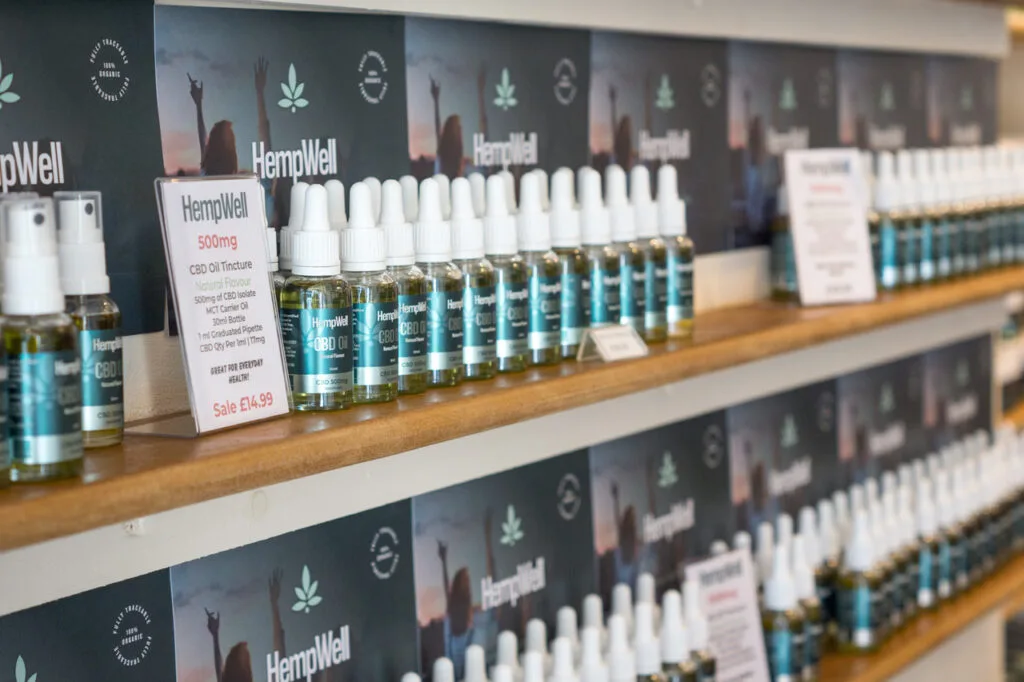 oils on shelf - about us and retail stores