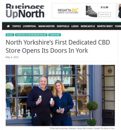 business up north - in the press