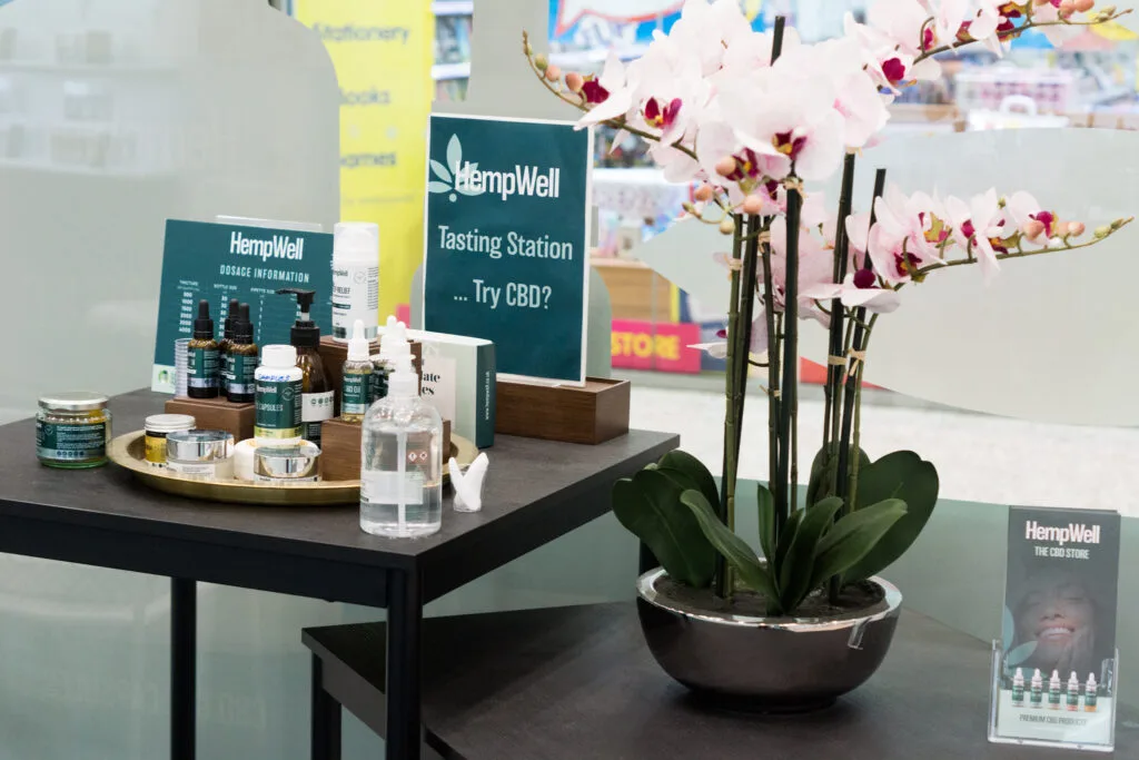 tasting station - retail stores