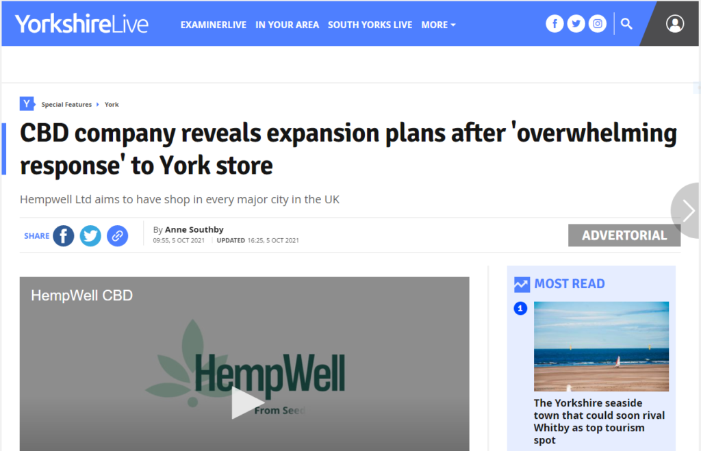 yorkshire live - in the press